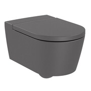 Roca Inspira Round Miska WC wisząca rimless 56x37 cm onyks (A346527640) - możliwy odbiór Warszawa Roca