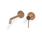 HushLab Siena Rose Gold Bateria umywalkowa podtynkowa, element zewnętrzny 176 Różowe złoto mat (HLSR1801N) - możliwy odbiór Warszawa HushLab