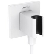 Hansgrohe FixFit E przyłącze węża z uchwytem prysznicowym biały matowy (26889700) - możliwy odbiór Warszawa Hansgrohe