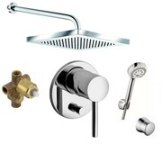 Kludi Bozz bateria Zestaw prysznicowy podtynkowy, deszczownica (6653105 +6651405 +6306005 +6803005 +38624N +387 (IN.000P402) - możliwy odbiór Warszawa Kludi