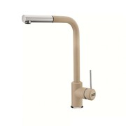 Franke Bateria kuchenn, zlewozmywakowa z wyciąganą wylewką Sirius Side pull-out chrom/beżowy (115.0668.383) - możliwy odbiór Warszawa Franke