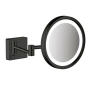 Hansgrohe AddStoris Lusterko kosmetyczne z oświetleniem LED czarny matowy (41790670) - możliwy odbiór Warszawa Hansgrohe
