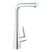 Grohe Zedra Bateria zlewozmywakowa, kuchenna z wyciąganą wylewką Grohe StarLight chrom (32553002) - możliwy odbiór Warszawa Grohe