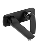 KLUDI BALANCE Ścienna bateria umywalkowa, 185mm, czarny mat (522468775) - możliwy odbiór Warszawa Kludi