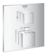 Grohe Grohtherm Cube bateria podtynkowa wannowa termostat do SmartBox chrom (24154000) - możliwy odbiór Warszawa Grohe