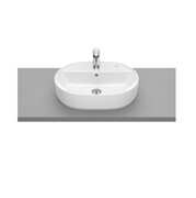 Roca Gap Umywalka nablatowa owalna, z otworem na baterię, z przelewem 55x40x13 (A3270Y0000) - możliwy odbiór Warszawa Roca