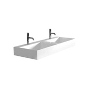 HushLab InLove umywalka wisząca 120S 120x45 kolor biała matowy (HLAL042S.09 White matt) - możliwy odbiór Warszawa HushLab