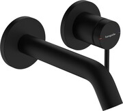 Hansgrohe Tecturis S Jednouchwytowa bateria umywalkowa ścienna, podtynkowa z wylewką 16,5 cm Czarny Matowy (73350670) - możliwy odbiór Warszawa Hansgrohe