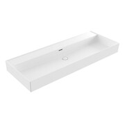 Hushlab Colori d' Italia Umywalka nablatowa z możliwością powieszenia bez na baterię 120x46 biał (HLBC023.09 White Matt B/O) - możliwy odbiór Warszawa Hushlab