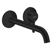 Axor One Bateria umywalkowa podtynkowa z wylewką 220 mm czarny mat (48120670) - możliwy odbiór Warszawa Axor