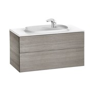 Roca Beyond unik 100cm szafka 2sz + umywalka, dąb (A851358402) - możliwy odbiór Warszawa Roca