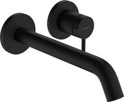 Hansgrohe Tecturis S Jednouchwytowa bateria umywalkowa ścienna, podtynkowa z wylewką 22,5 cm Czarny Matowy (73351670) - możliwy odbiór Warszawa Hansgrohe