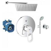 Grohe BauLoop bateria, Zestaw prysznicowy podtynkowy, deszczownica Slim 30x30m (29081000 + 2760110E + 28671000 (IN.000P832) - możliwy odbiór Warszawa Grohe