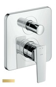 AXOR Citterio E bateria wannowo prysznicowa podtynkowa, element zewnętrzny Polished Gold Optic (36455990) - możliwy odbiór Warszawa Axor