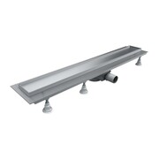 Omnires Lowfix prysznicowy odpływ liniowy, 80 cm srebrny (LOWFIX80TSL) - możliwy odbiór Warszawa Omnires