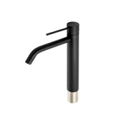HushLab Siena Black bateria umywalkowa jednootworowa wysoka długosć wylewki 156 mm (HLSB1750) - możliwy odbiór Warszawa HushLab