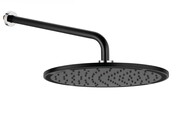 Kludi A-QA deszczownica prysznicowa 25 cm z ramieniem prysznicowym 40 cm czarny (6432587-00+6651487-00) - możliwy odbiór Warszawa Kludi