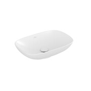 Villeroy & Boch Loop & Friends Umywalka stojąca na blacie 56x38 cm Stone White CeramicPlus (4A4901RW) - możliwy odbiór Warszawa Villeroy & Boch