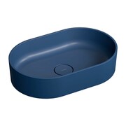 Omnires Ovo Umywalka nablatowa owalna Marble+ 55x36 cm midnight blue (OVOUNMB) - możliwy odbiór Warszawa Omnires