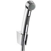 Hansgrohe bidetta słuchawka prysznicowa bidetka z wężem 125 cm i uchwytem prysznicowym chrom (32129000) - możliwy odbiór Warszawa Hansgrohe