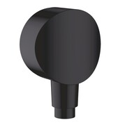 Hansgrohe FixFit Przyłącze węża S z zaworem zwrotnym i złączem z tworzywa czarny matowy (26453670) - możliwy odbiór Warszawa Hansgrohe