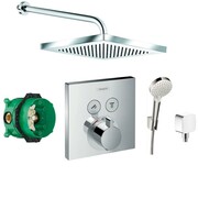 Hansgrohe Select bateria, Zestaw prysznicowy podtynkowy term, deszczownica 25x25(6653105 +6651405 +26457000 +26 (IN.000P052) - możliwy odbiór Warszawa Hansgrohe
