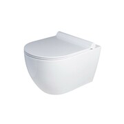 Hagendsen&Smith Rund miska Wc wisząca z deską wolnoopadającą 53x36 Biały połysk (MO533601) - możliwy odbiór Warszawa Hagendsen&Smith