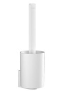 Hansgrohe WallStoris Szczotka toaletowa z pojemnikiem biały matowy (27927700) - możliwy odbiór Warszawa Hansgrohe