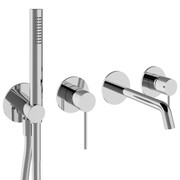 HushLab Siena HushLab Siena Bateria wannowa podtynkowa, element zewnętrzny 18,5 Czarny mat (HLSB2232N) - możliwy odbiór Warszawa HushLab