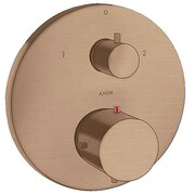 Axor Starck Bateria wannowo-prysznicowa termostatyczna podtynkowa czerwone złoto szczotkowane (10720310) - możliwy odbiór Warszawa Axor