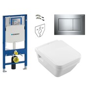 Geberit Villeroy & Boch Architectura Zestaw stelaż podtynkowy z miską WC wiszącą bezrantową i deską w/o (111.32 (IN.000Z334) - możliwy odbiór Warszawa Villeroy & Boch
