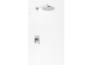 Kohlman Experience Zestaw prysznicowy podtynkowy z deszczownicą okrągłą 35 cm, chrom (QW220ER35) - możliwy odbiór Warszawa Kohlman