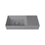 HushLab Small 55 umywalka wisząca 55x25 kolor antracytowy matowy (HLAL104.82 Anthracite matt) - możliwy odbiór Warszawa HushLab