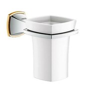 Grohe Grandera uchwyt z kubkiem ceramicznym chrom/zloty (40626IG0) - możliwy odbiór Warszawa Grohe
