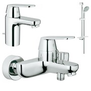 Grohe Eurosmart Cosmopolitan Zestaw baterii umywalkowa wannowa(32825000+32831000+27598001) chrom (IN.000B006) - możliwy odbiór Warszawa Grohe
