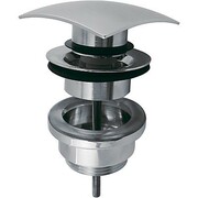 Tres Cuadro-Tres Simple‑Rapid korek umywalkowy 70x70 mm click-clack chrom (107940) - możliwy odbiór Warszawa Tres