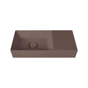 HushLab Small 55 umywalka wisząca 55x25 kolor kawowy matowy (HLAL104.43 Coffee matt) - możliwy odbiór Warszawa HushLab