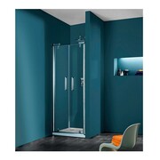 Huppe Refresh Drzwi prysznicowe 90 cm chrom eloxal - EXPO (650081092322) - możliwy odbiór Warszawa Huppe