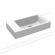 Kaldewei Puro Umywalka nablatowa prostokątna model 3166 55x30 cm biały (906906003001) - możliwy odbiór Warszawa Kaldewei