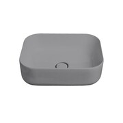 HushLab Cloud Umywalka prostokątna 50x37 h.16,5 kolor antracytowy matowy (HLAL035.82 Anthracite matt) - możliwy odbiór Warszawa HushLab
