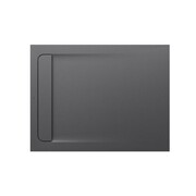 Roca Aquos Brodzik prostokątny kompozytowy Stonex ze zintegrowanym odpływem liniowym 120x90 cm szary łupe (AP6014B038401200) - możliwy odbiór Warszawa Roca