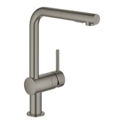Grohe Minta Bateria zlewozmywakowa stojąca brushed hard graphite (30274AL0) - możliwy odbiór Warszawa Grohe
