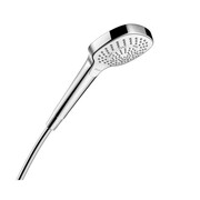 Hansgrohe Croma Select E słuchawka prysznicowa 11cm Multi 3jet, EcoSmart 9 l/min, DN15, Biały/Chrom (26811400) - możliwy odbiór Warszawa Hansgrohe