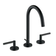 Kludi NOVA FONTE Puristic Bateria umywalkowa L 3 otworowa uchwyty proste czarny mat (201433915) - możliwy odbiór Warszawa Kludi