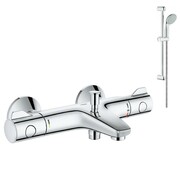 Grohe Grohtherm 800 Bateria wannowa z termostatem z zestawem prysznicowym (34567000+27598001) chrom (IN.000P755) - możliwy odbiór Warszawa Grohe
