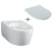Geberit iCon XS Zestaw Miska WC wisząca Rimfree krótka + Deska sedesowa wolnoopadajaca Slim (204070000 (204070000+574950000) - możliwy odbiór Warszawa Geberit
