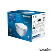 Duravit Starck 3 Miska WC wisząca z deską wolnoopadającą biały (220009, 006389) (42000900A1) - możliwy odbiór Warszawa Duravit