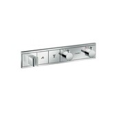 Hansgrohe RainSelect bateria termostatyczna do 2 odbiorników, montaż podtynkowy, element zewnętrzny, biały/chrom (15355400) - możliwy odbiór Warszawa Hansgrohe