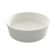 Hushlab Colori d' Italia Umywalka nablatowa bez otworu na baterię fi. 38 biały mat (HLBC015.09 White Matt) - możliwy odbiór Warszawa Hushlab
