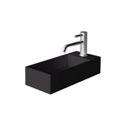 HushLab Small 45 umywalka wisząca 45x20 kolor czarny matowy (HLAL103.08 Black matt) - możliwy odbiór Warszawa HushLab